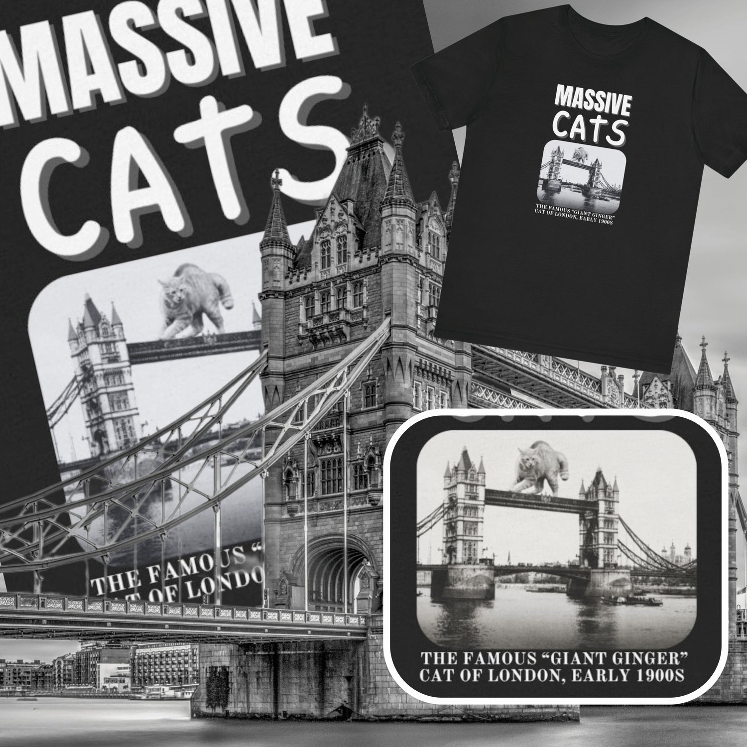 Massive Cats T-Shirts
