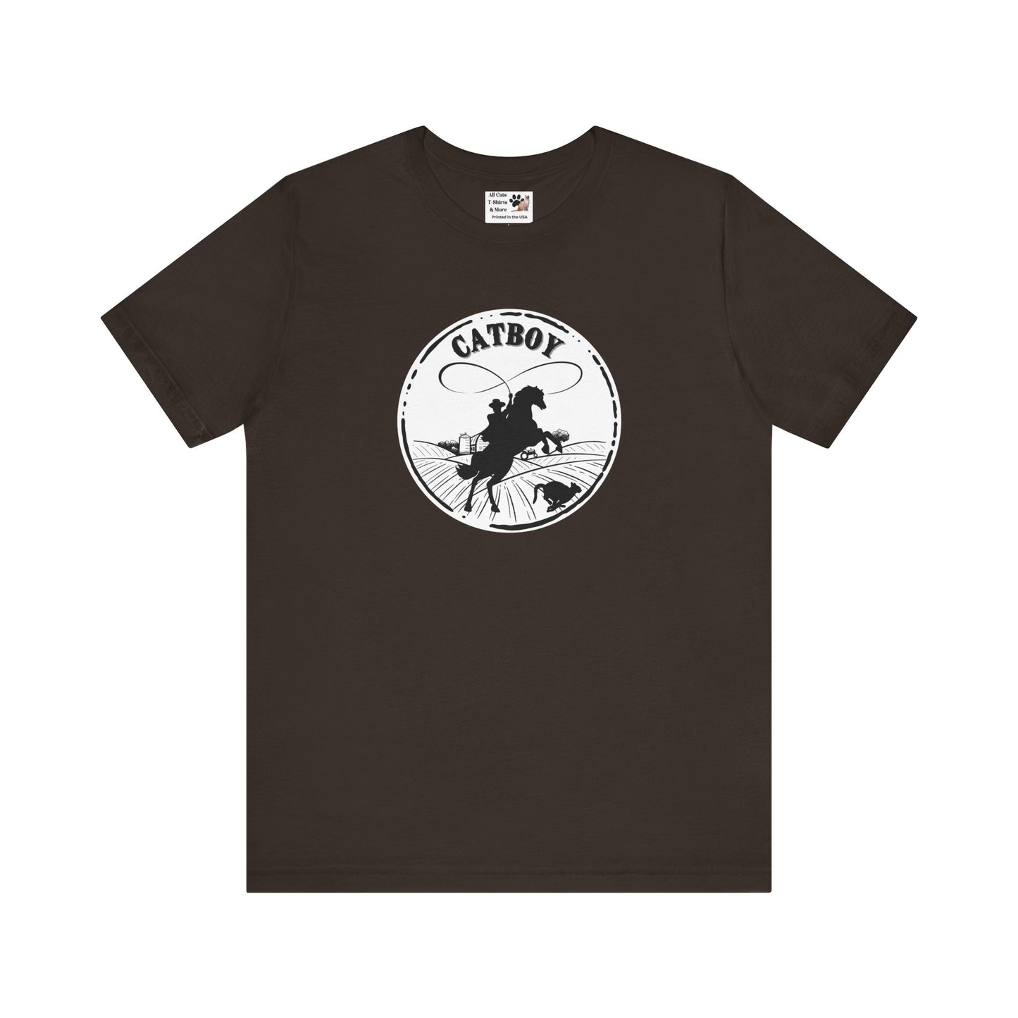 Catboy T-Shirt - (Fun Graphic Unisex Tee - Fun and Quirky Style for Cat Lovers)