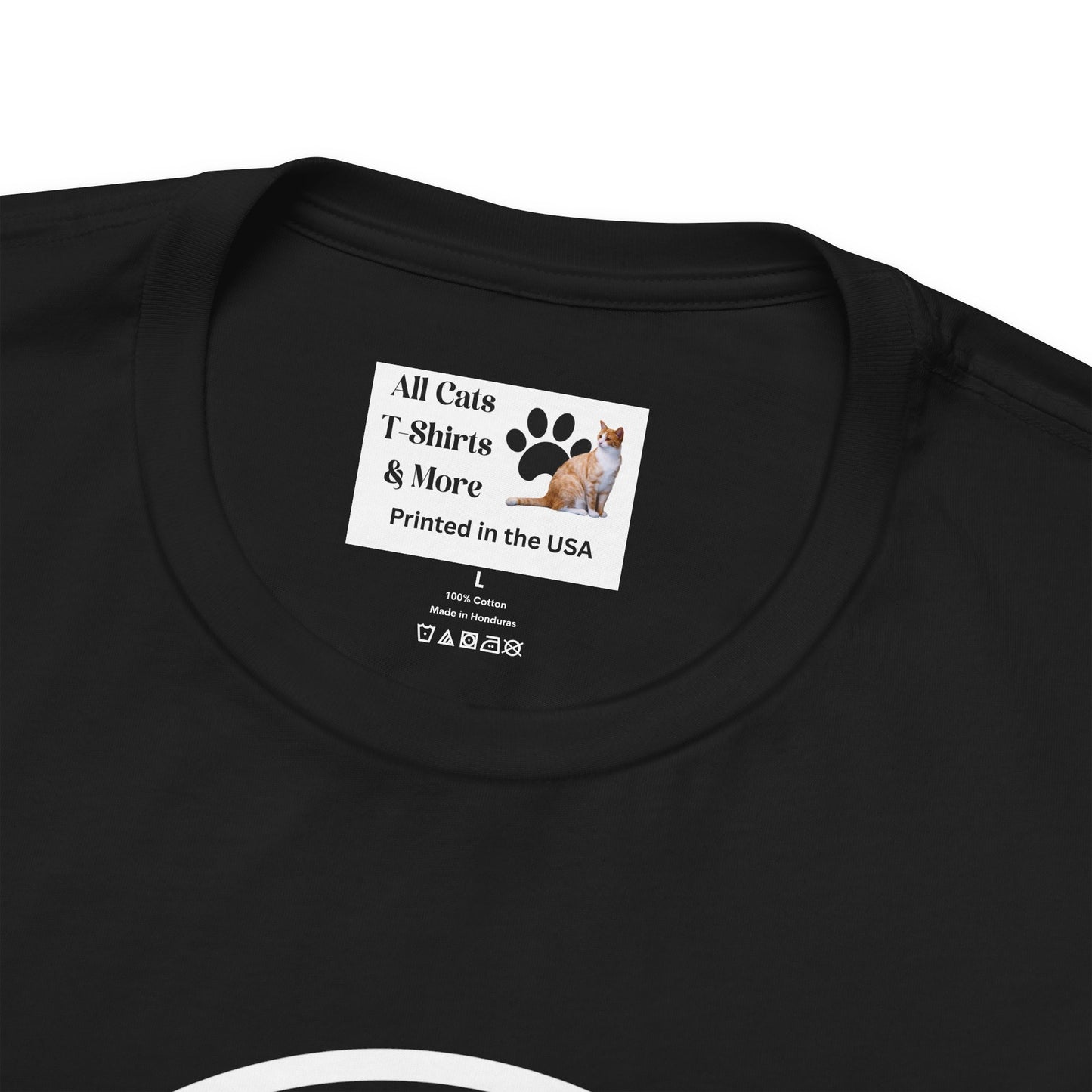 Fun Feline Excavation Worker Graphic T-Shirt - (Unisex Jersey Tee - Perfect for Cat Owners!)