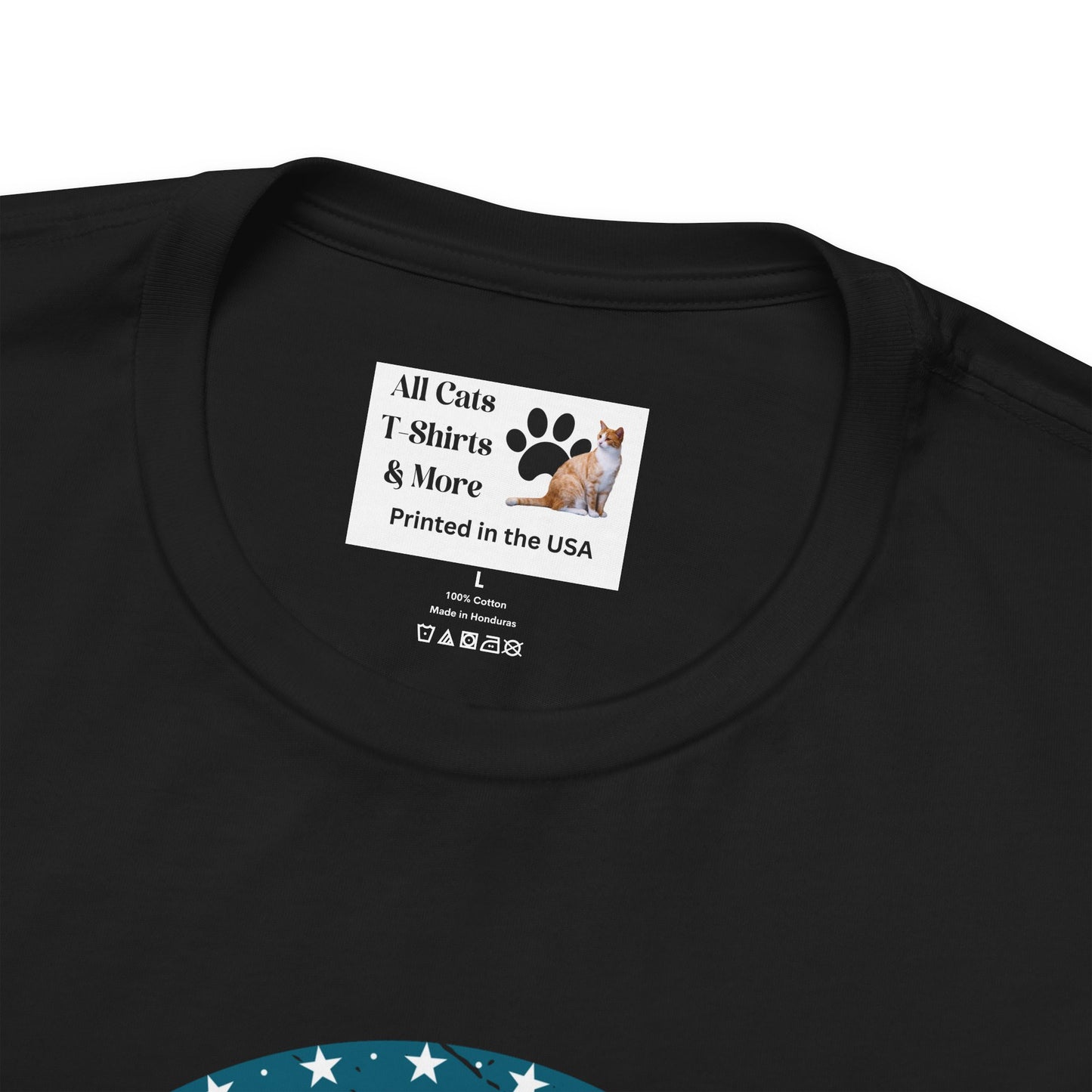 "Cat Butler" T-Shirt - Vintage Sunset Style Graphic - (Unisex Jersey Short Sleeve Tee - Perfect Gift for Cat Lovers!)