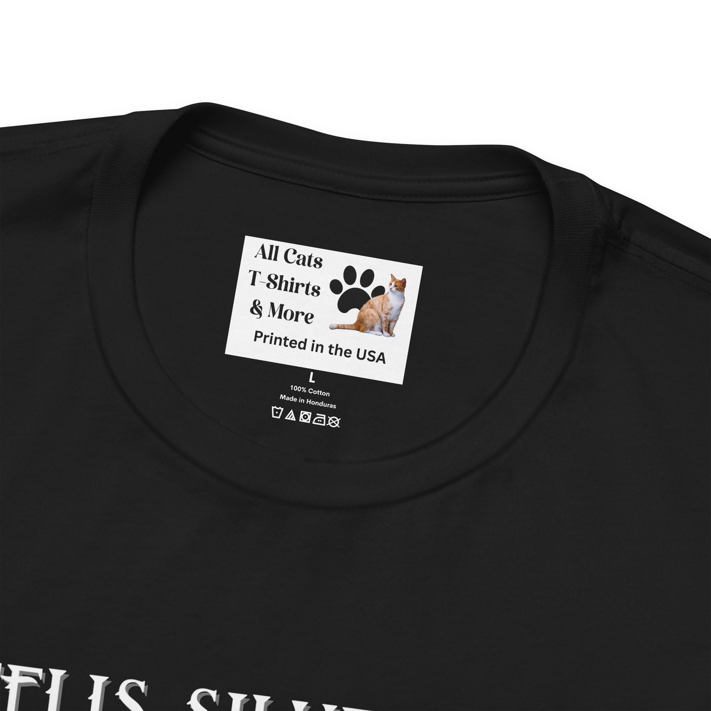 Felis Silvestris Catus T-Shirt - ("Domestic Cat" - Unisex Jersey Short Sleeve Tee - Perfect for Cat Lovers!)