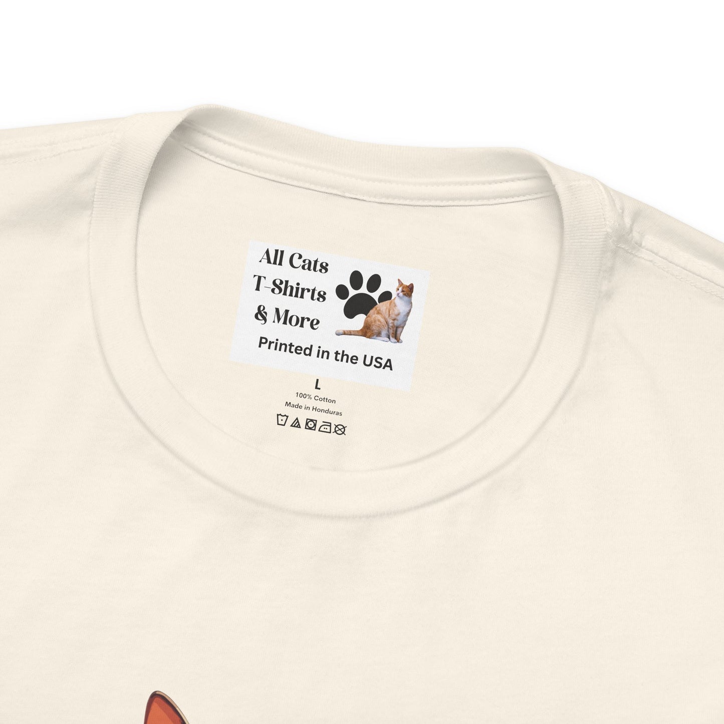 Relax Like a Cat Graphic T-Shirt (#2) - Cat Fan Shirt, Gift for Cat Owners, Tropical Style Summer Tee