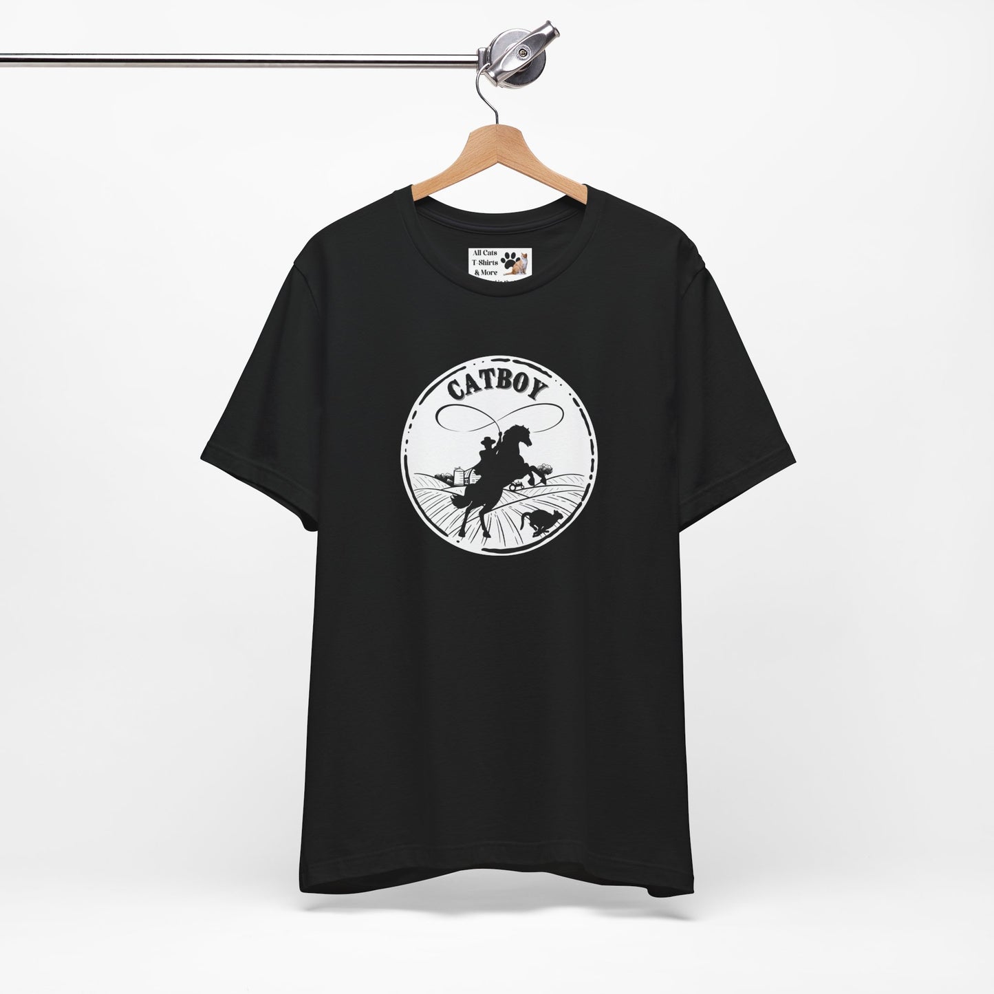 Catboy T-Shirt - (Fun Graphic Unisex Tee - Fun and Quirky Style for Cat Lovers)