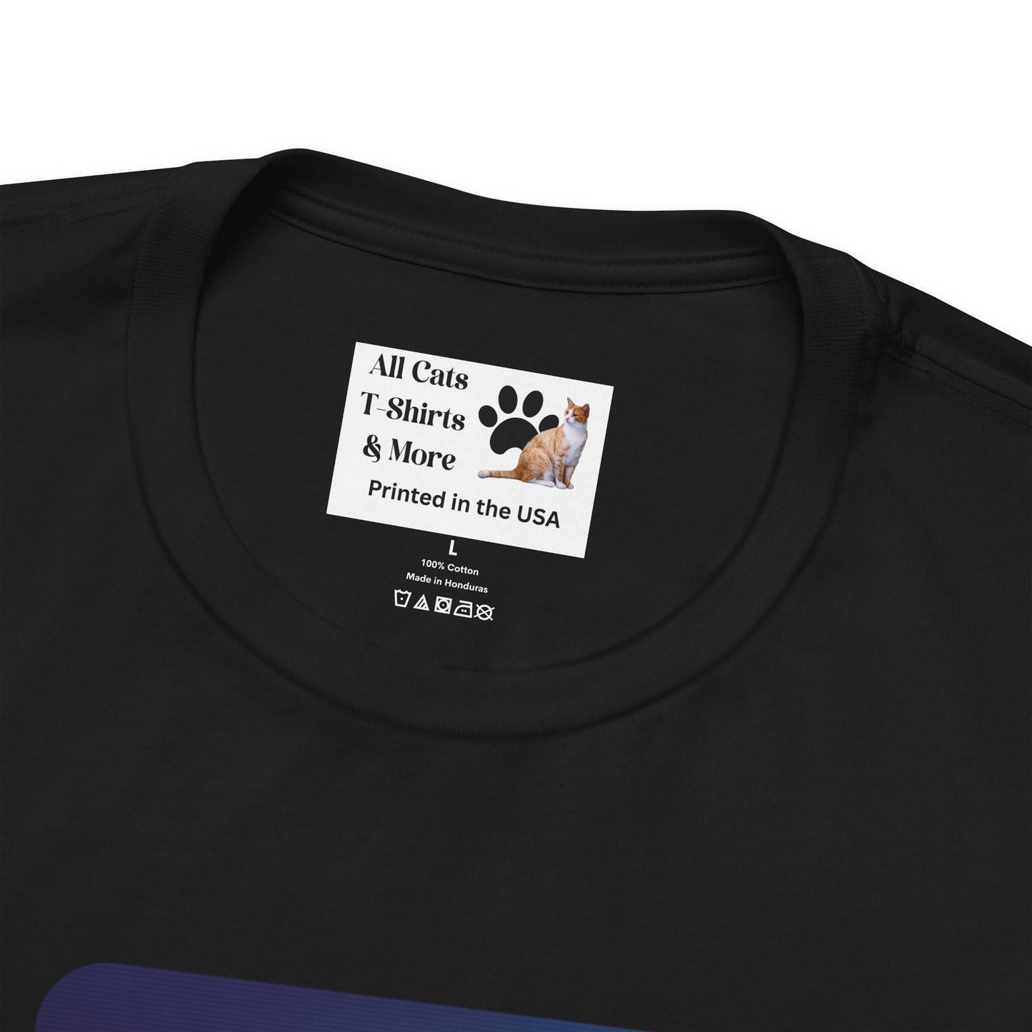 "NOW Cat" Retro Graphic T-Shirt - (Unisex Short Sleeve Tee - Fun & Quirky Design for Cat Fans)