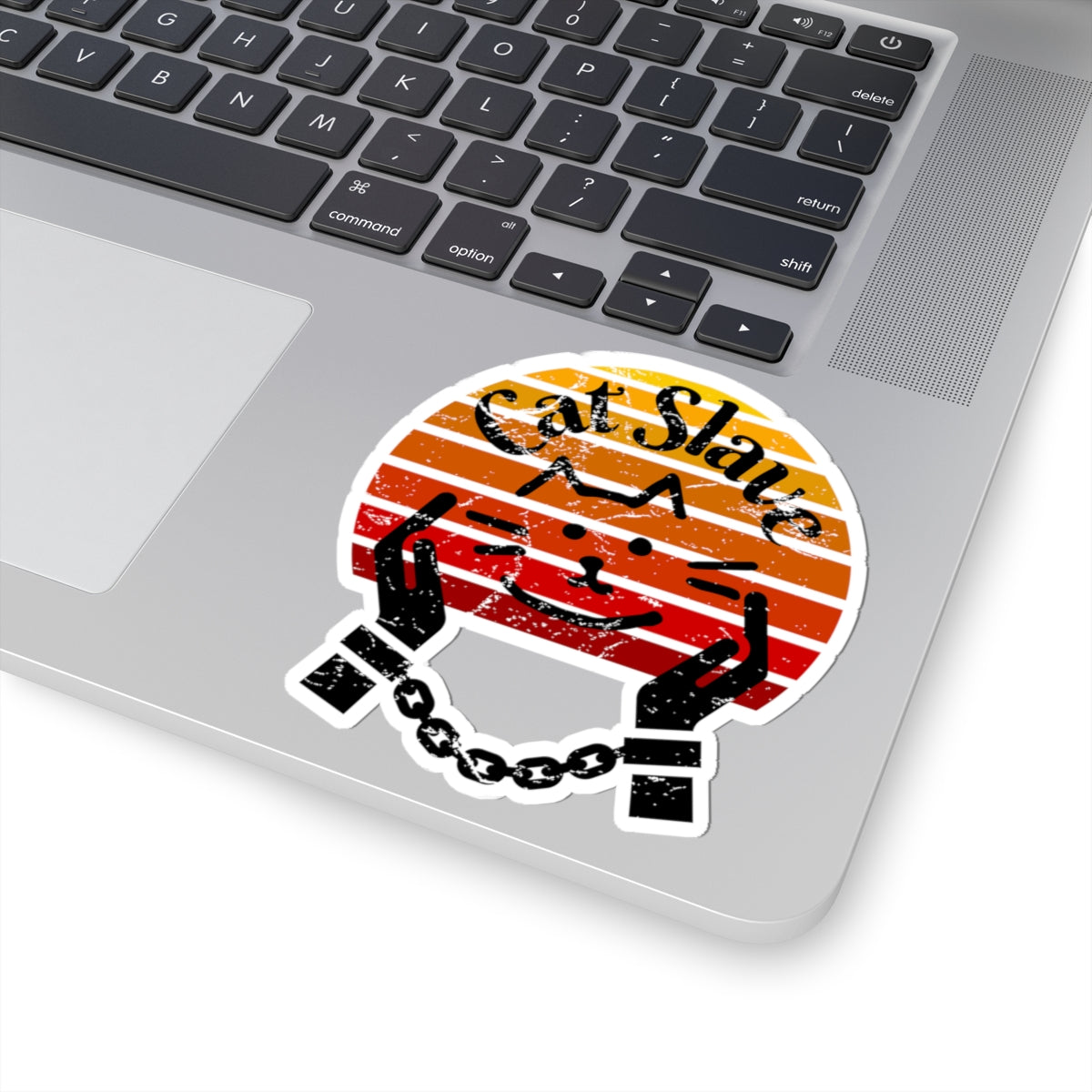Cat Slave Kiss-Cut Stickers for Cat Fans