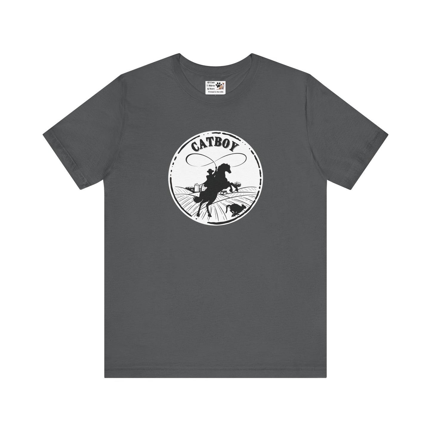 Catboy T-Shirt - (Fun Graphic Unisex Tee - Fun and Quirky Style for Cat Lovers)
