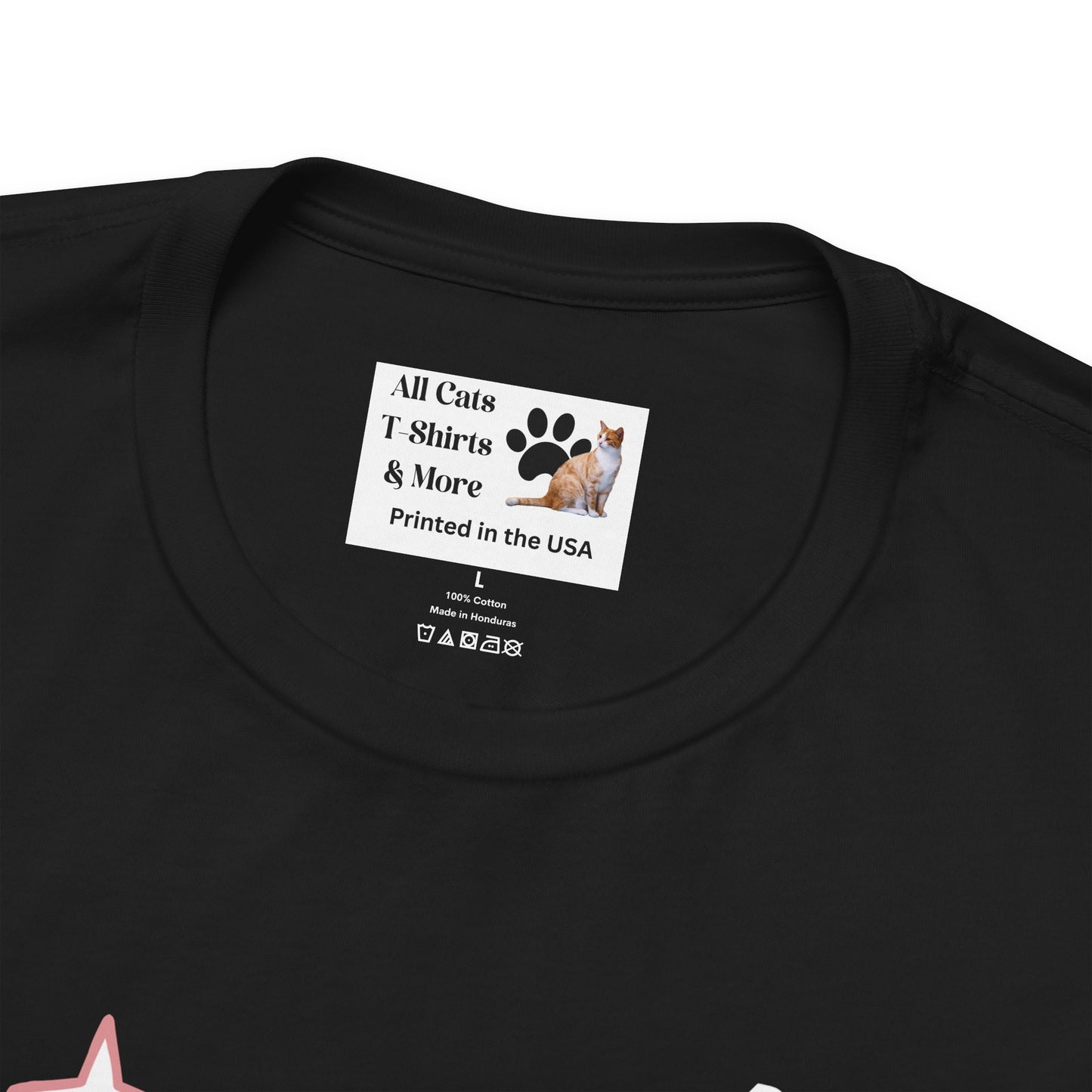 Cat & Keyboard "Kaboom" - Japanese Anime Style Graphic Tee - (Unisex Jersey Short Sleeve Tee for Cat Lovers)