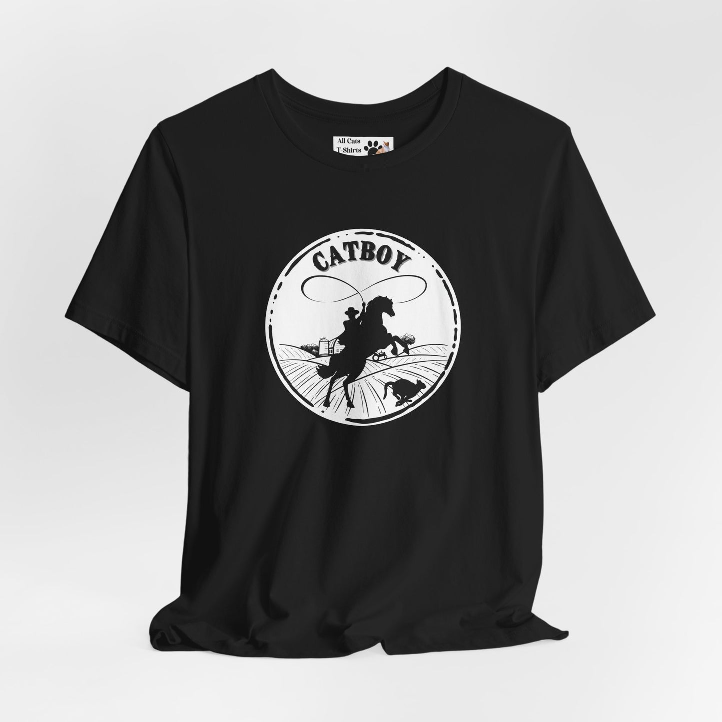 Catboy T-Shirt - (Fun Graphic Unisex Tee - Fun and Quirky Style for Cat Lovers)