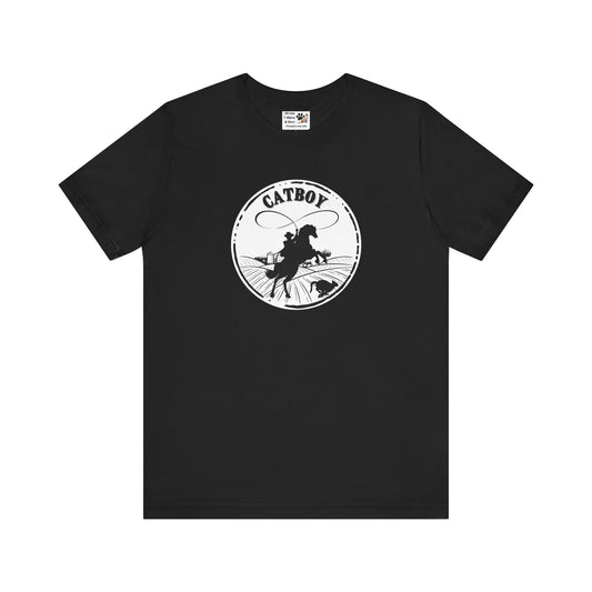 Catboy T-Shirt - (Fun Graphic Unisex Tee - Fun and Quirky Style for Cat Lovers)